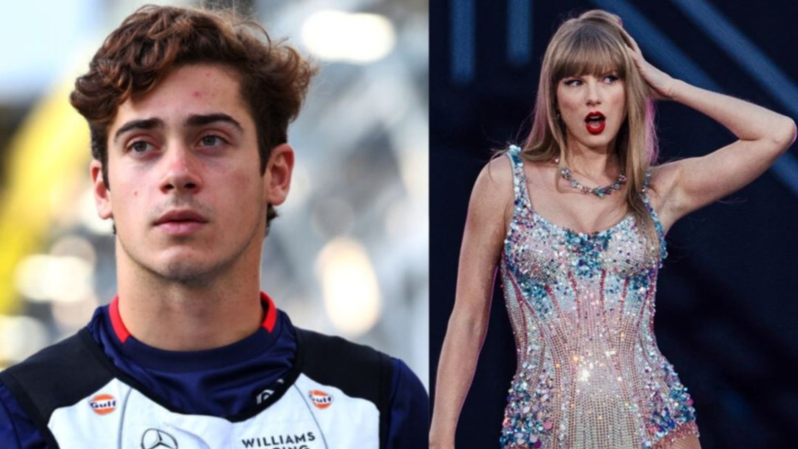 Franco Colapinto y su insólita conexión con la cantante Taylor Swift