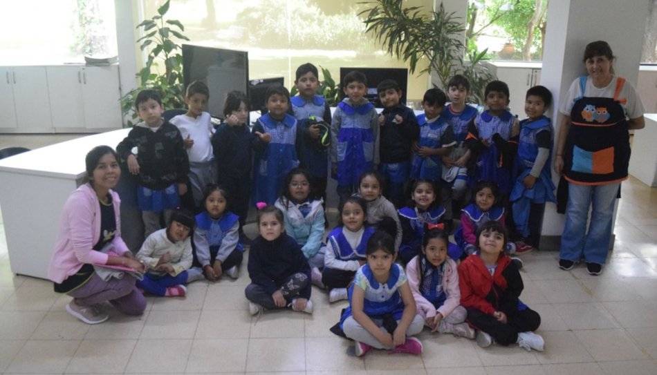 Los jardineritos de la escuela Joaquín Castellanos visitaron El Tribuno