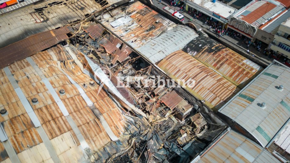 VIDEO. Incendio en el Mercado San Miguel: expertos del COPAIPA marcaron graves falencias 