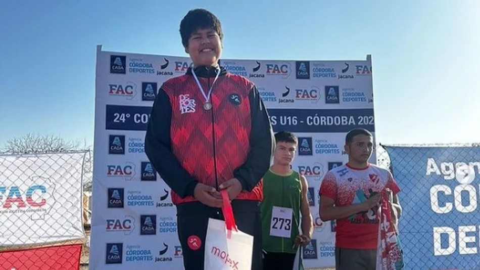 La historia de Quique Guaymás: de aprender a lanzar, a competir en el Sudamericano de atletismo