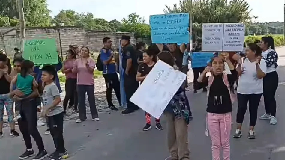 Polémica en La Silleta: audios filtrados revelan incitación a usar niños en cortes de ruta 