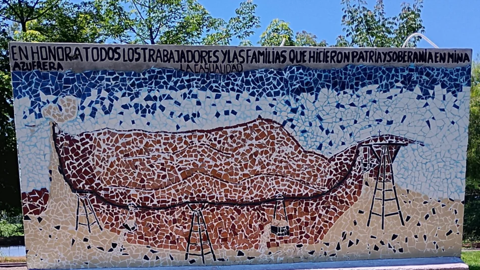 Inauguran un mural en homenaje a quienes trabajaron en La Casualidad