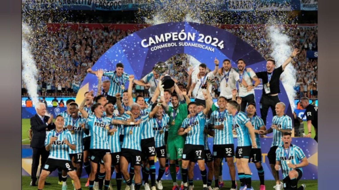 ¡Racing campeón de la Copa Sudamericana! Venció a Cruzeiro por 3 a 1 en Paraguay