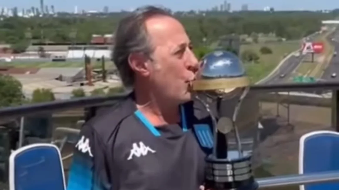 "Hermosa mañana, ¿verdad?": Francella recreó su icónica frase tras la victoria de Racing