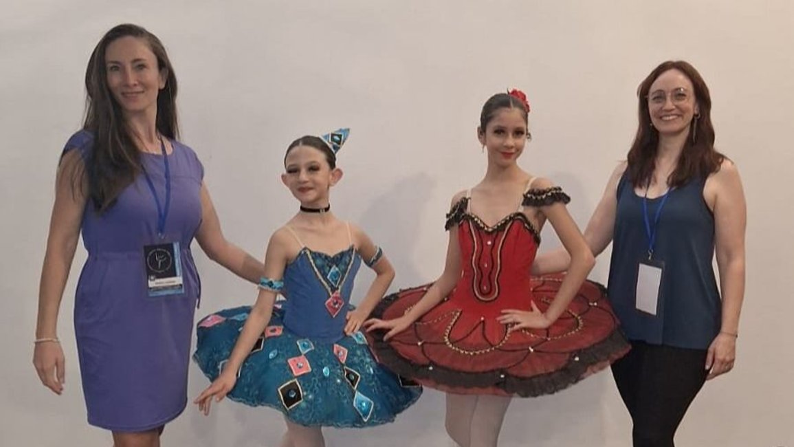 Dos niñas salteñas representarán a la Argentina en una competencia internacional de ballet
