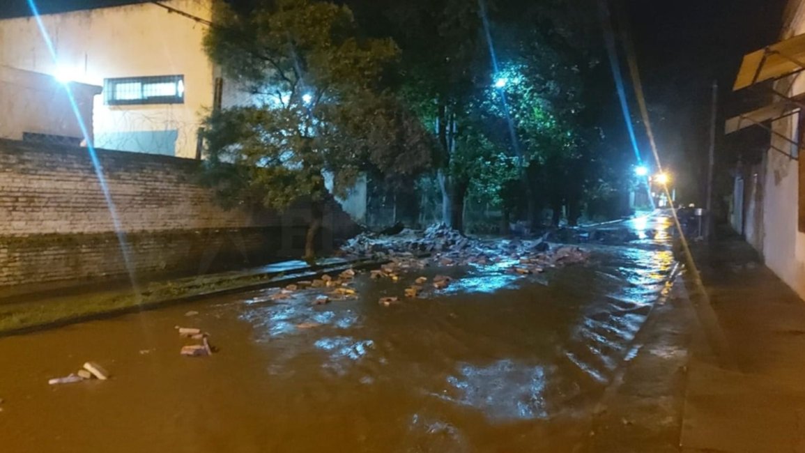 Récord histórico en Metán: cayeron 121 milímetros,  hubo destrozos y aún rige otro alerta meteorológico