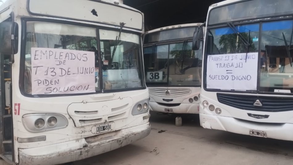 Tartagal: intimarán este lunes a la empresa que hace una semana suspendió el servicio de transporte urbano