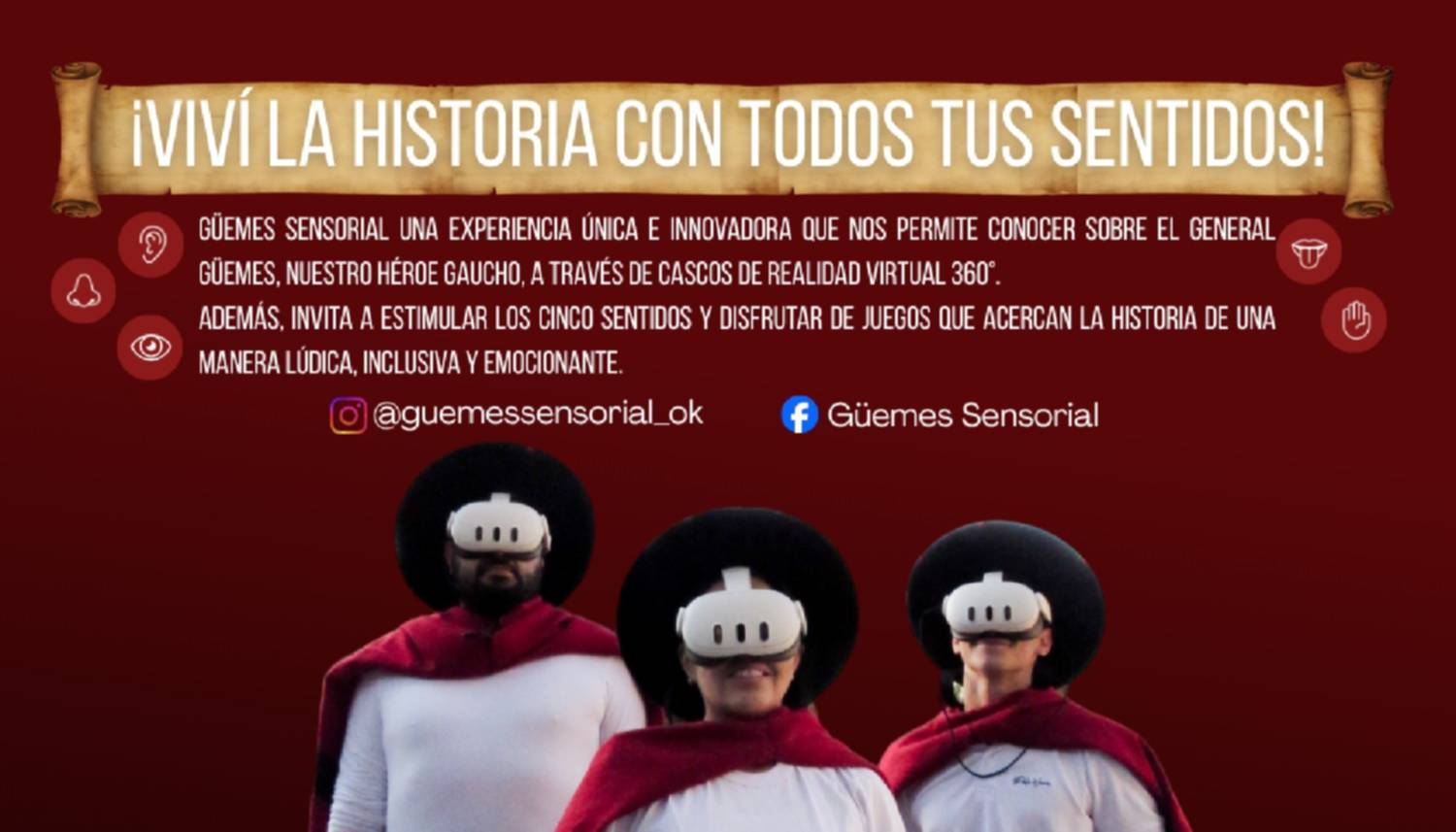 Viví la experiencia Güemes Sensorial 2x1 con Club