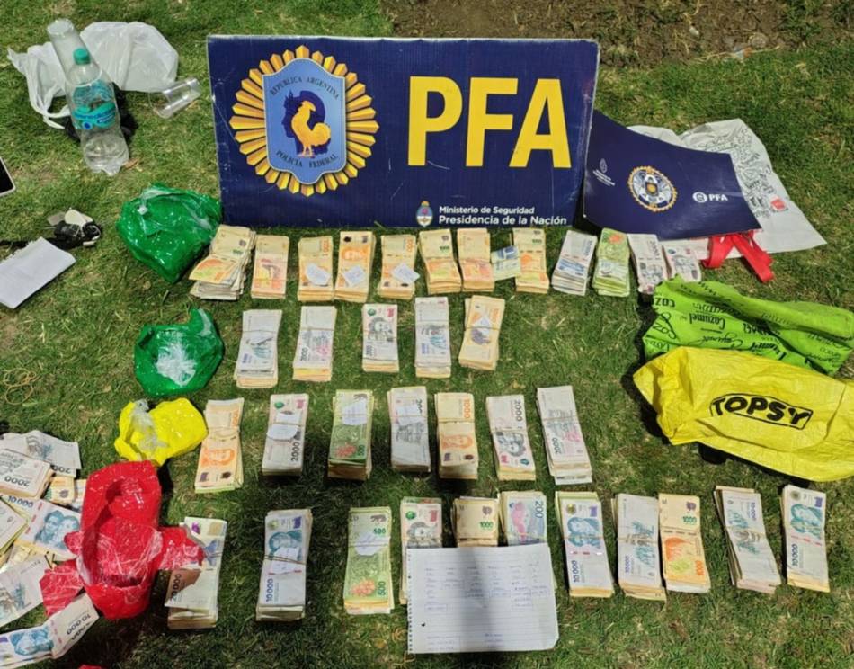 San Martín, epicentro de una investigación que terminó con ocho detenidos y 490 mil dólares secuestrados