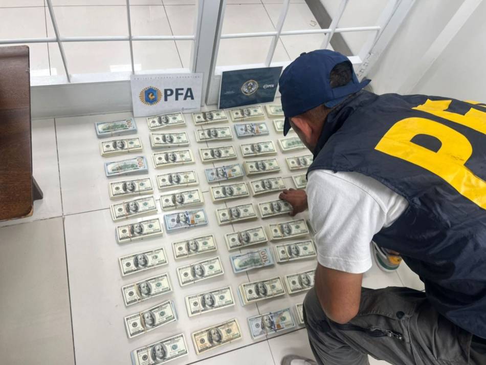 San Martín, epicentro de una investigación que terminó con ocho detenidos y 490 mil dólares secuestrados