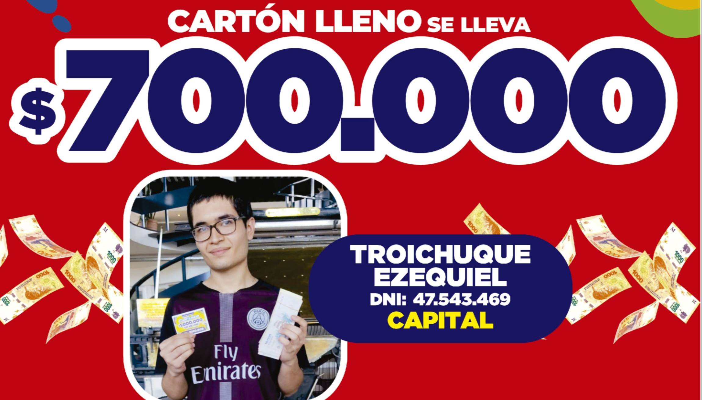 Cartonazo: ganadores de la semana 