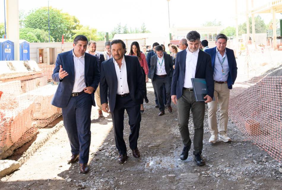 Aeropuerto: avance del 50% y queda al menos un año de obra