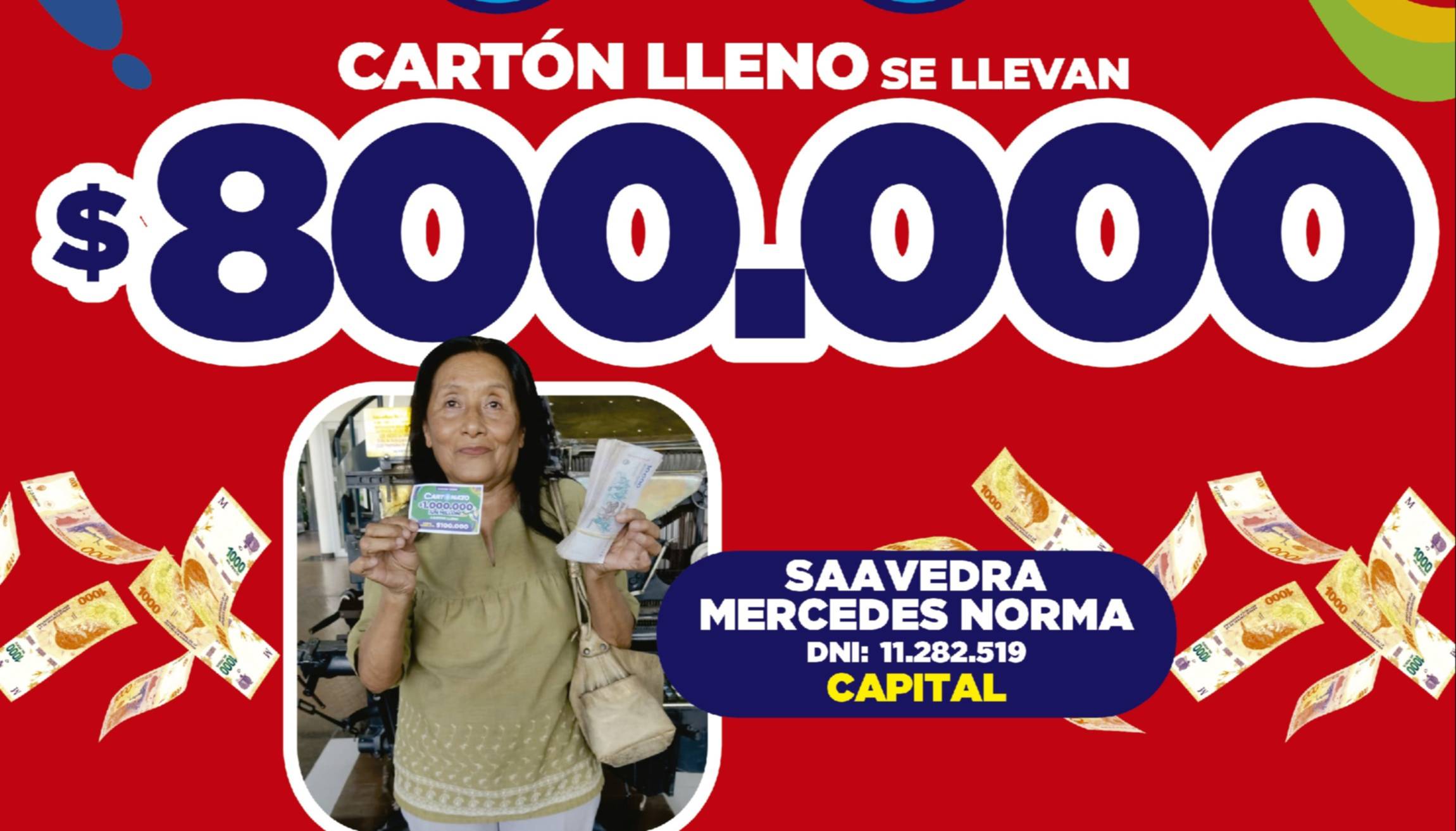 Cartonazo: ganadores de la semana 