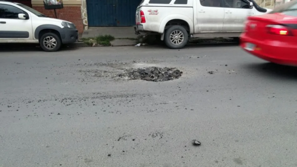 Bache sin señalización es un peligro para los conductores