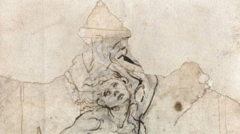 Un jubilado guardaba entre sus papeles un dibujo de Da Vinci, valuado en 15 millones de euros