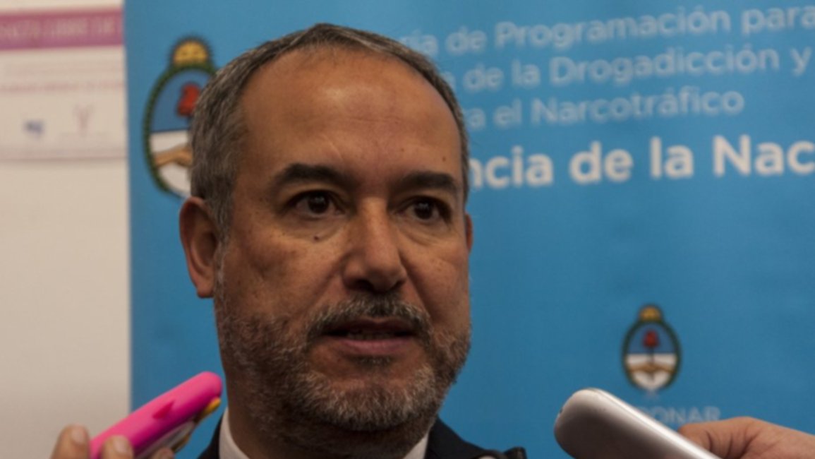Argentina está con el mayor problema de drogas de la historia, dijo el titular de la Sedronar