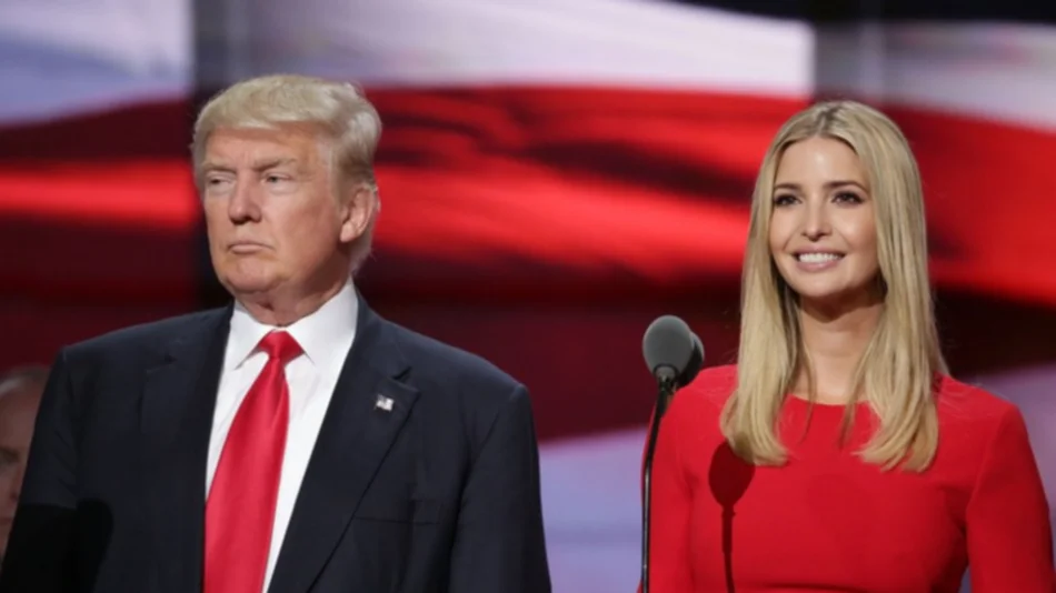 Un pasajero fue bajado de un avión por increpar a la hija de Donald Trump