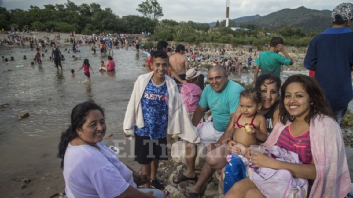 Para aliviar el calor, los salteños eligieron los ríos