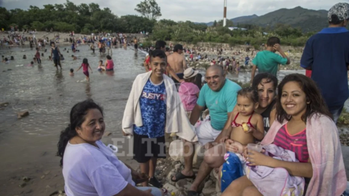 Para aliviar el calor, los salteños eligieron los ríos