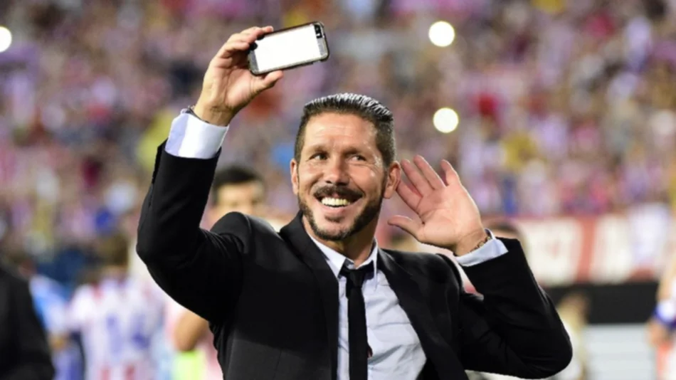 El Cholo Simeone, elegido como el mejor DT del mundo