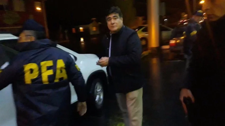 VIDEO: Detuvieron a Carlos Zannini, otro hombre fuerte del gobierno kirchnerista