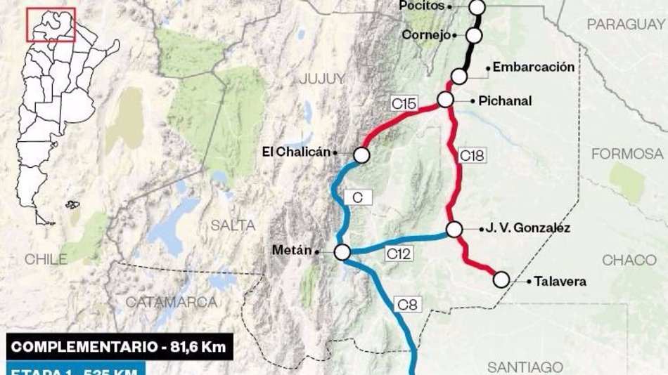 Se invertirán US$60  millones para reactivar ramal a Bolivia