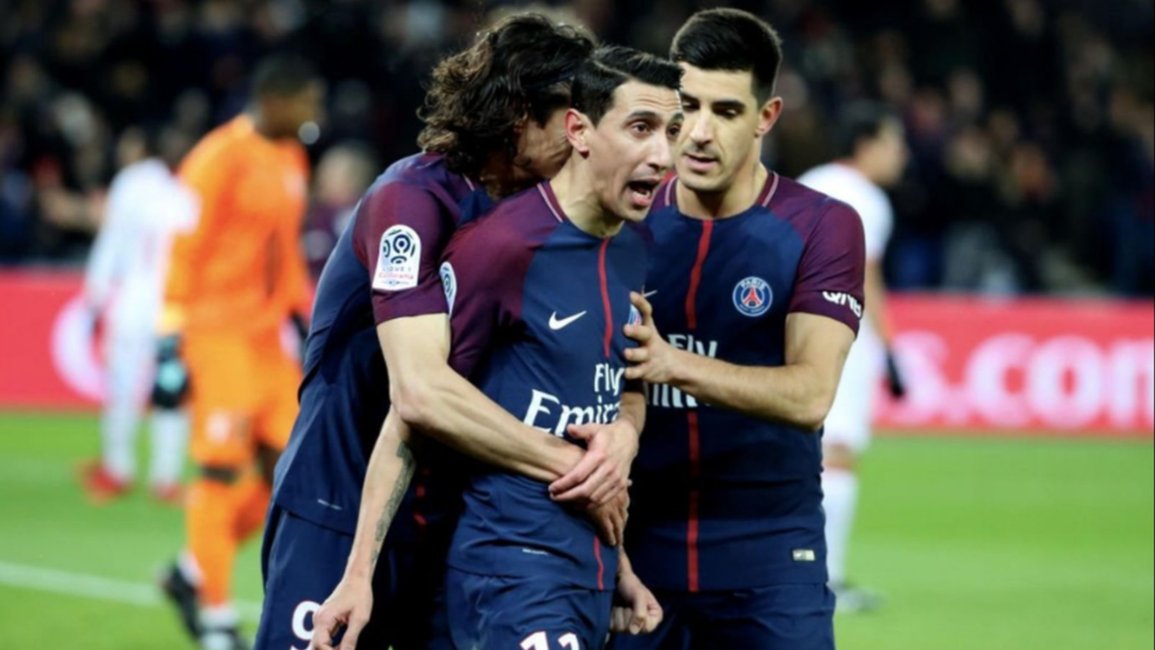 Pastore y Di María anotaron en la victoria de PSG