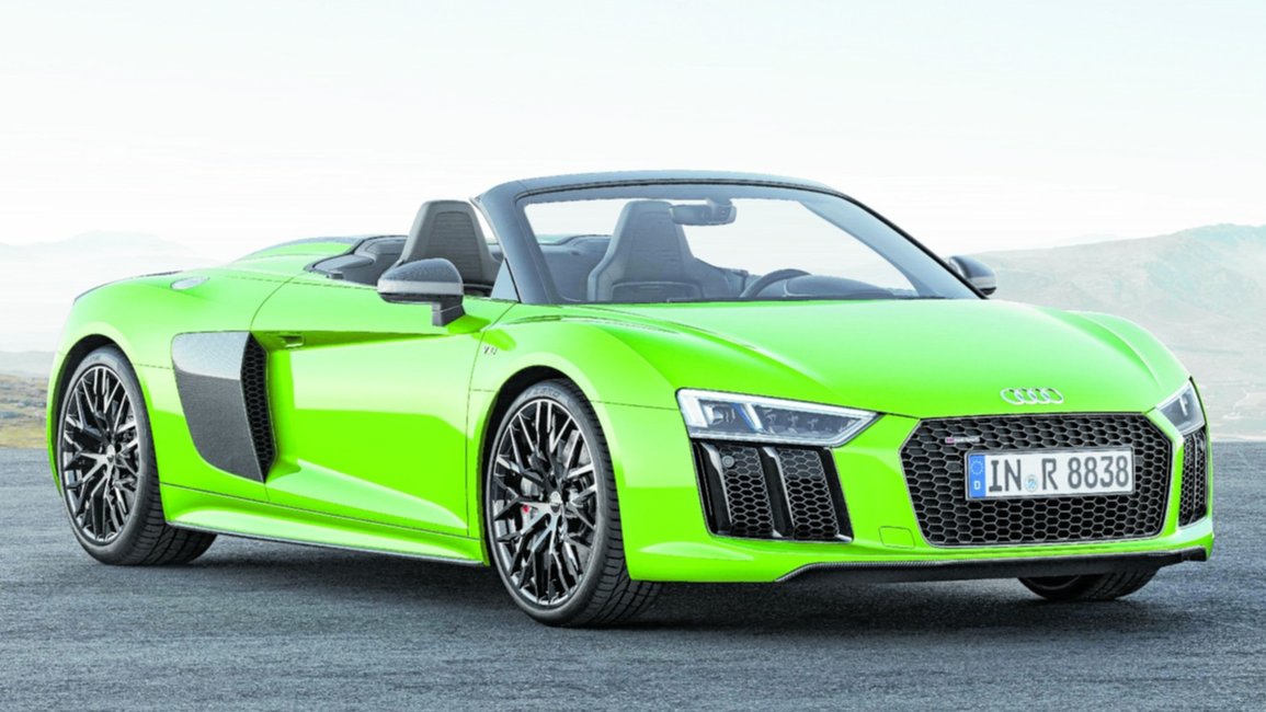 Audi R8 Spyder : poder a cielo abierto