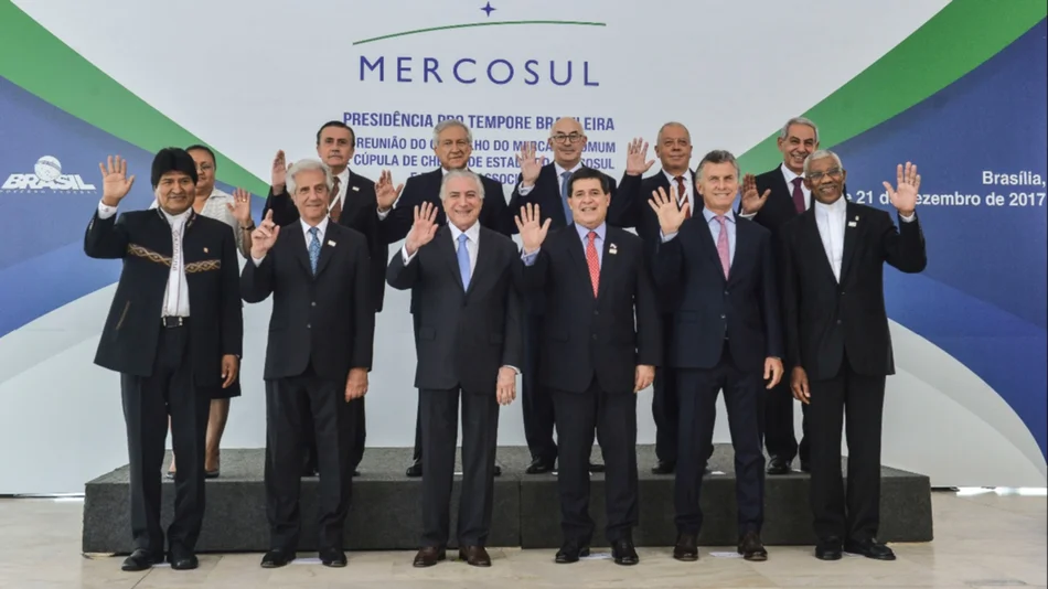 Macri, en Brasilia,  insistió en el libre  comercio del  Mercosur con la UE