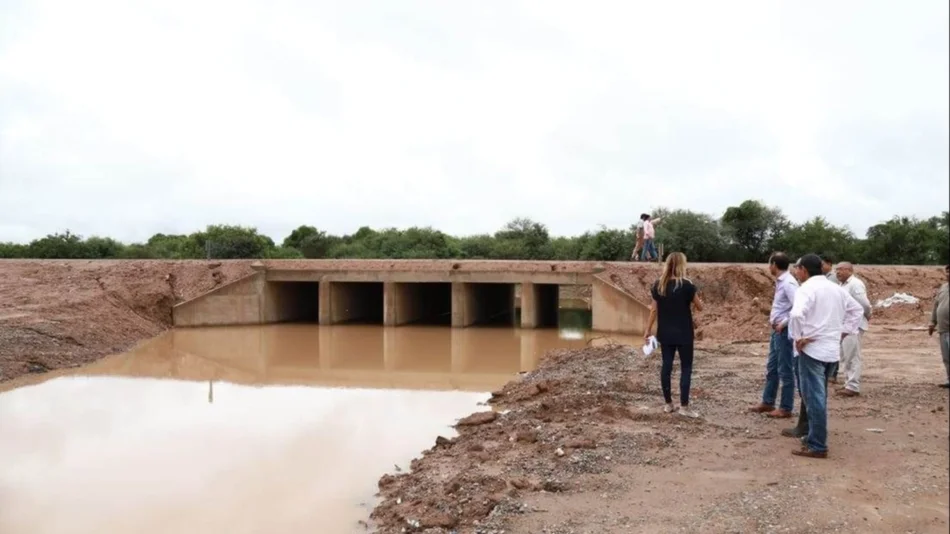 Avanzan obras viales y tareas de defensa
