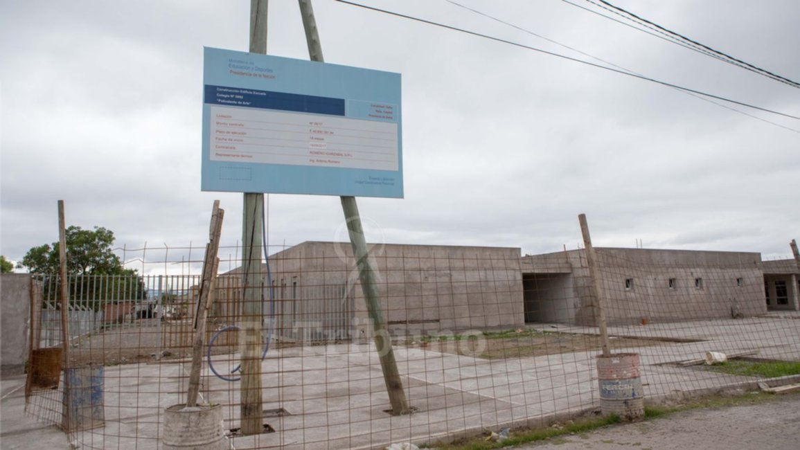 El recorte en obras para Educación será del 22%