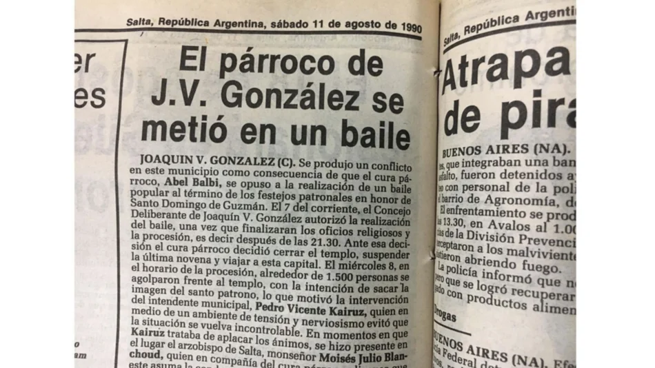 El polémico perfil del sacerdote Abel  Balbi
