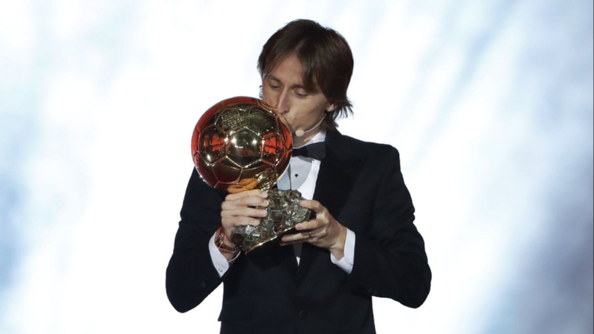 Modric pone fin al reinado de Messi y CR7 en el Balón de Oro