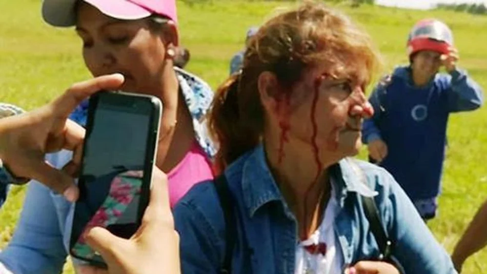 Reprimieron en Chaco a manifestantes que reclamaban por facturas de luz exorbitantes
