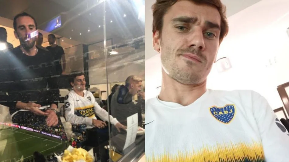 Boca sumó a un hincha de lujo: Griezmann