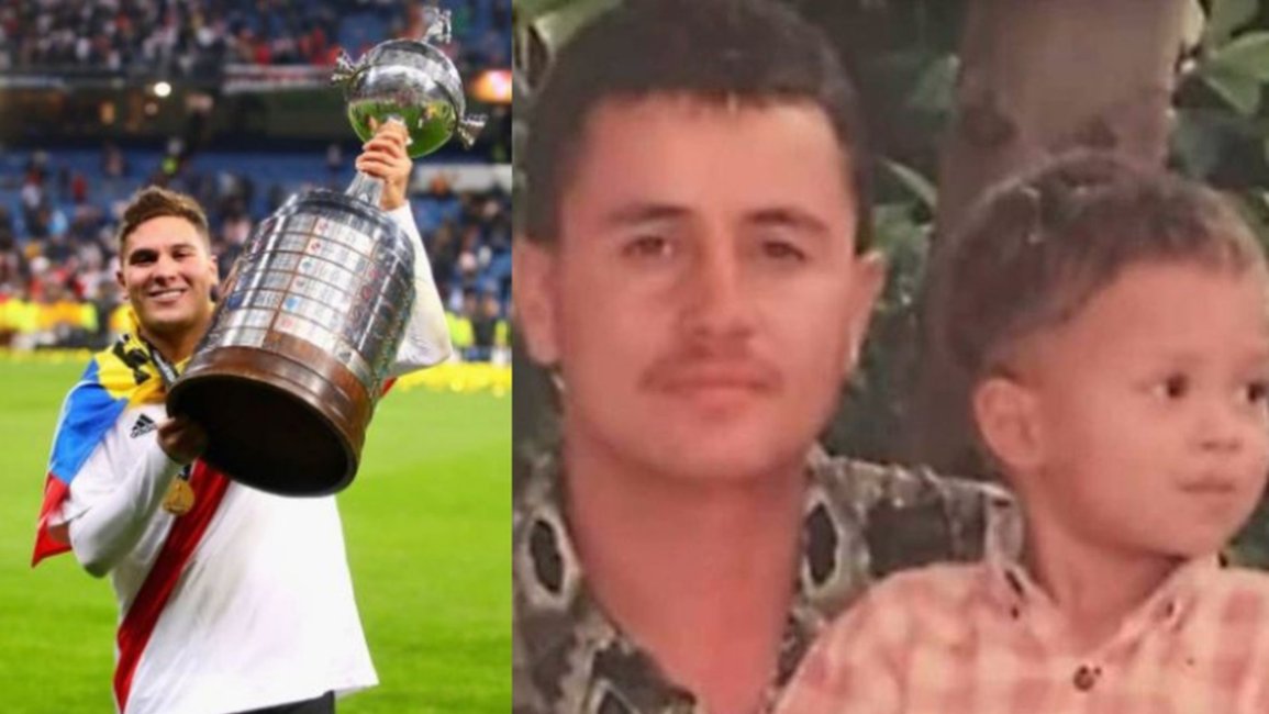 Conmevedora historia del padre desaparecido de Quintero 