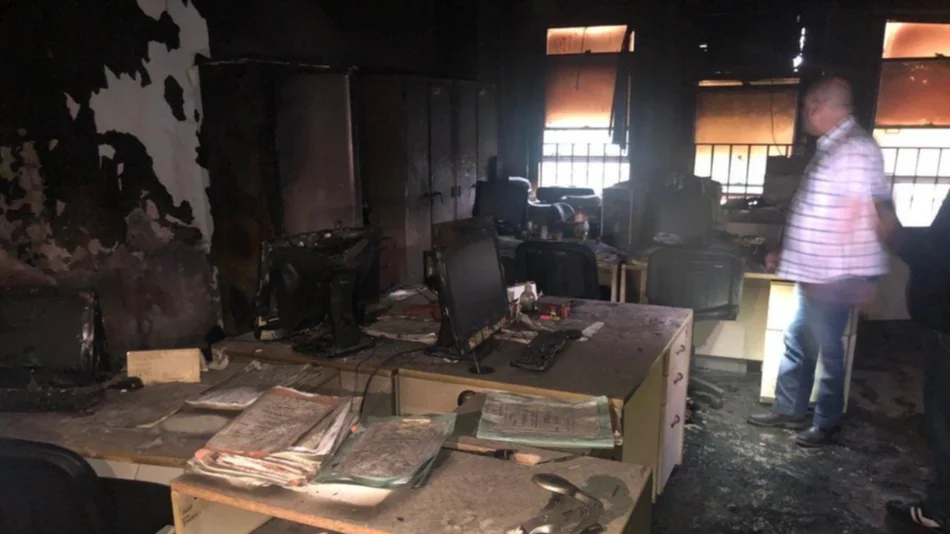 Un incendio en la sede central de AFIP afectó la oficina de Causas Tributarias