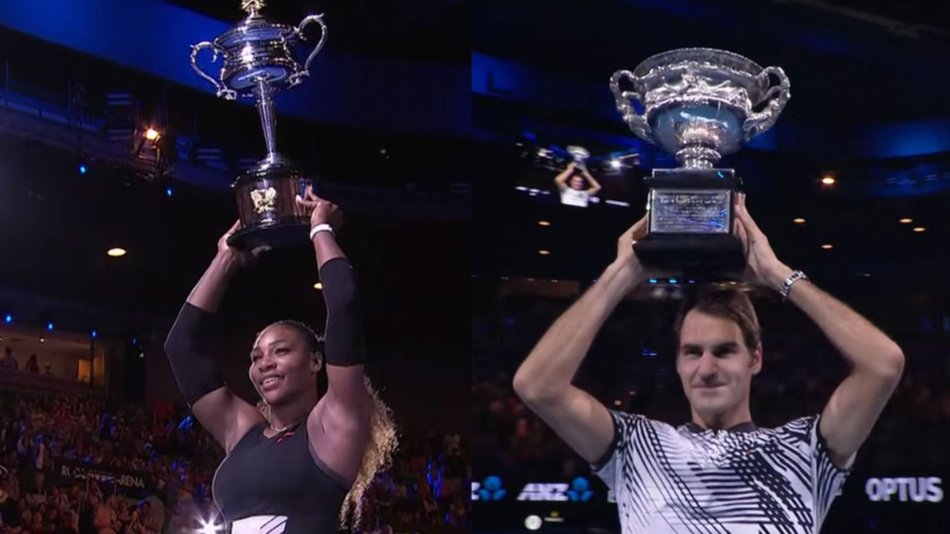 Federer vs. Williams, duelo entre los mejores del tenis