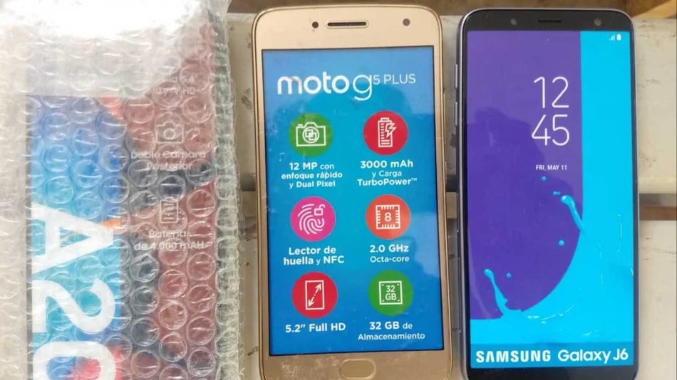 Ofrecían celulares en el Parque San Martín, pero eran solo la carcasa: dos detenidos