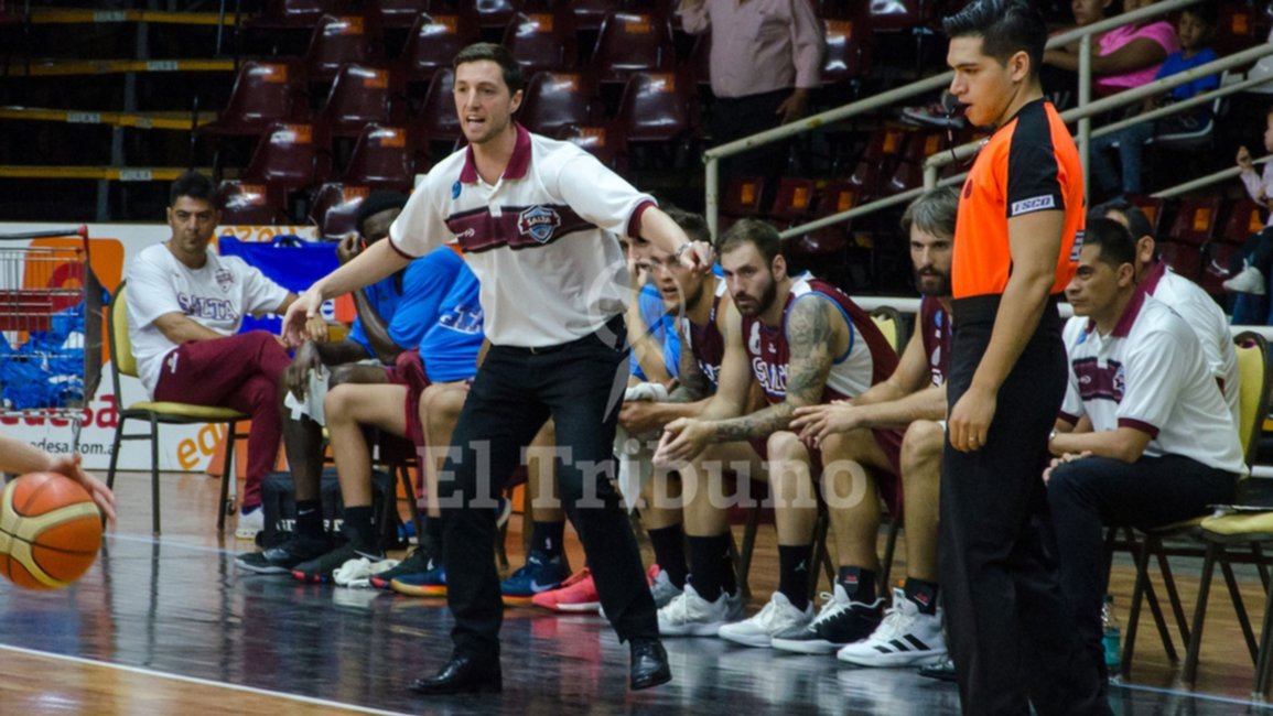 El coach de Salta Basket trabajó para el cambio de “chip” de sus dirigidos.