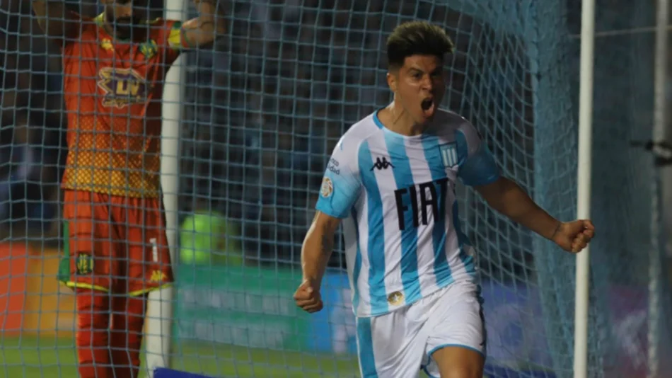 Racing, para ser puntero por unas horas, visita la Fortaleza