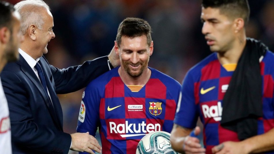 Messi, cada día más gigante: hizo un hat-trick y dejó al Barcelona arriba