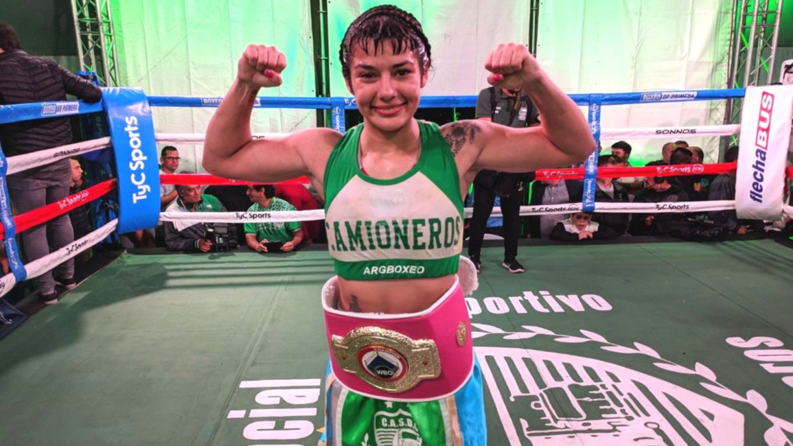La “Indiecita” López es nueva campeona mundial OMB   
