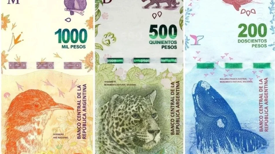 El Banco Central analiza lanzar billetes de 2 mil o 5 mil pesos y sacar a los animales