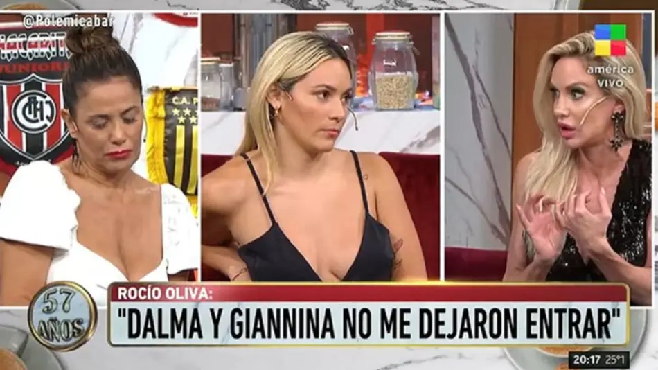 Duro cruce entre Rocío Oliva  Callejón y Luli Salazar por el velorio de Diego Maradona