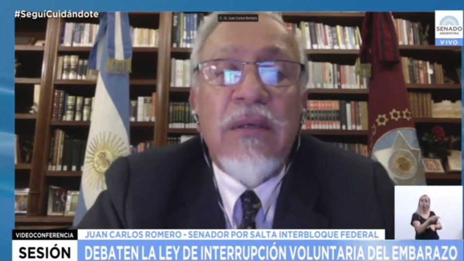 Romero ratificó su voto negativo: “Esta ley no es la adecuada, no hubo suficiente consenso”