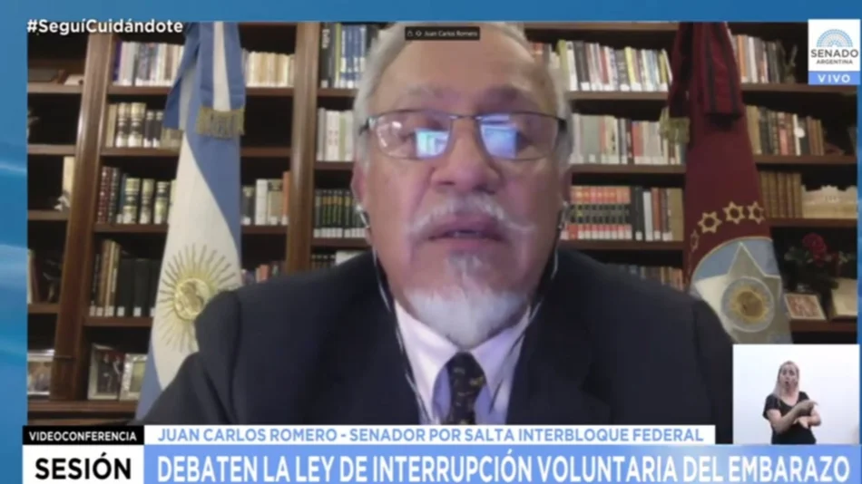 Romero ratificó su voto negativo: “Esta ley no es la adecuada, no hubo suficiente consenso”