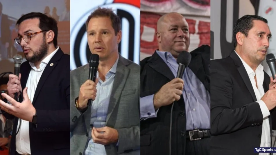 Hay elecciones en River: la lista oficial, con la "herencia" gloriosa de D'Onofrio, es la favorita