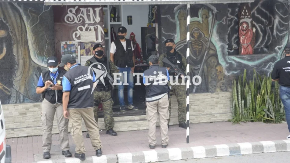 Allanamiento por una causa de trata de persona en villa San Antonio