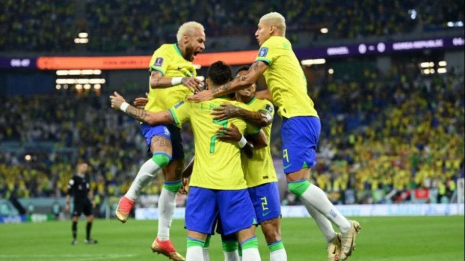 VIDEOS. Brasil goleó a Corea del Sur y jugará los cuartos de final frente a Croacia